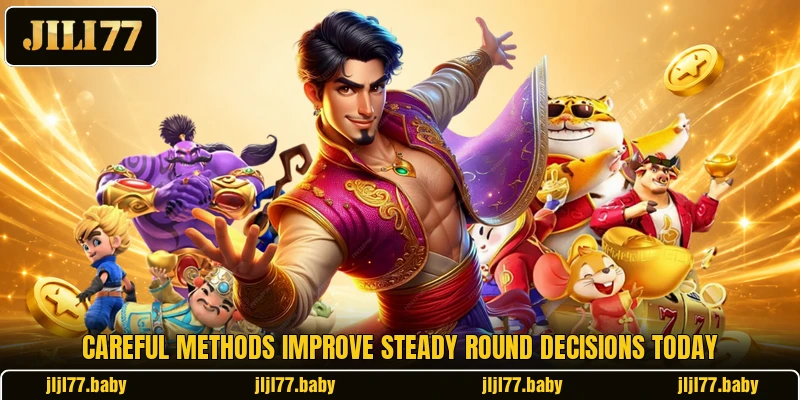 Careful methods improve steady round decisions today Careful methods improve steady round decisions today
