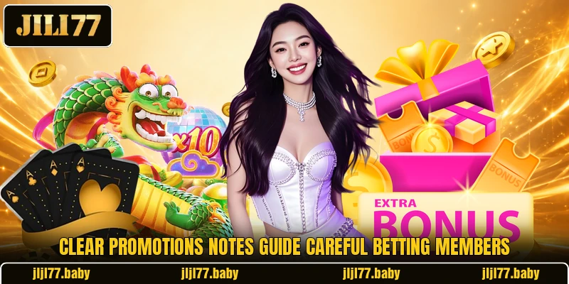 Clear promotions notes guide careful betting members Clear promotions notes guide careful betting members
