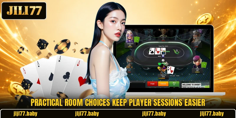 Practical room choices keep player sessions easier Practical room choices keep player sessions easier